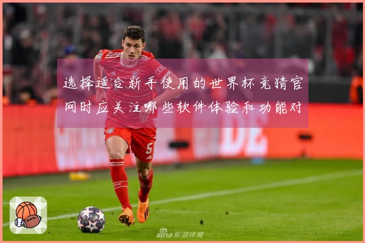 选择适合新手使用的世界杯竞猜官网时应关注哪些软件体验和功能对比