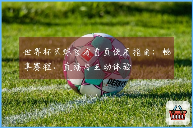 世界杯买球官方首页使用指南：畅享赛程、直播与互动体验