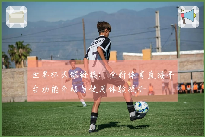 世界杯买球链接:全新体育直播平台功能介绍与使用体验提升