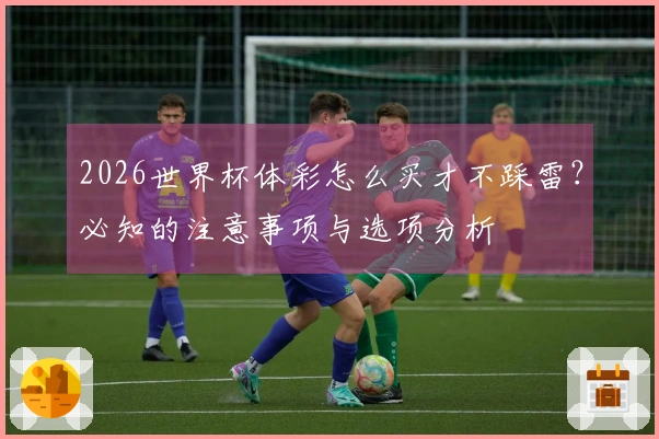 2026世界杯体彩怎么买才不踩雷？必知的注意事项与选项分析